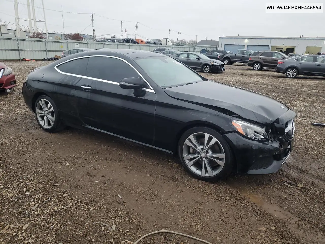 WDDWJ4KBXHF445664 2017 Mercedes-Benz C 300 4Matic