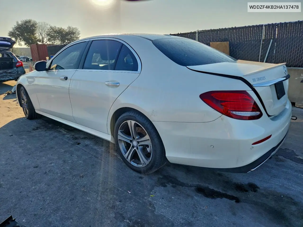 WDDZF4KB2HA137478 2017 Mercedes-Benz E 300 4Matic