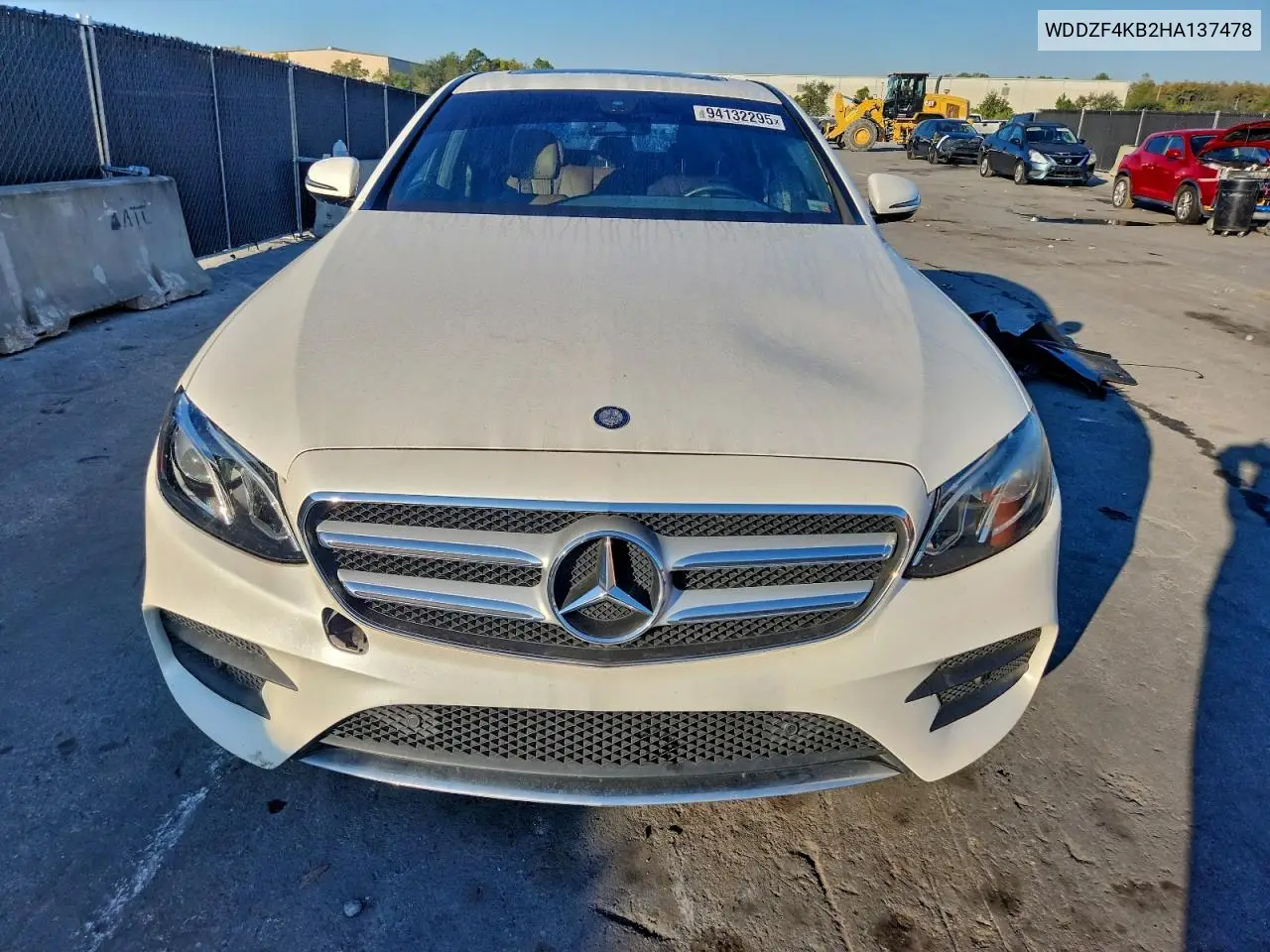 WDDZF4KB2HA137478 2017 Mercedes-Benz E 300 4Matic