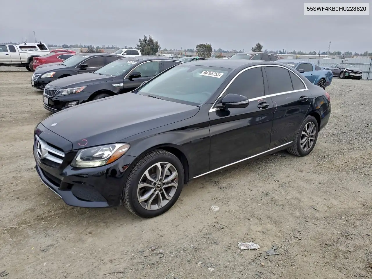 55SWF4KB0HU228820 2017 Mercedes-Benz C 300 4Matic