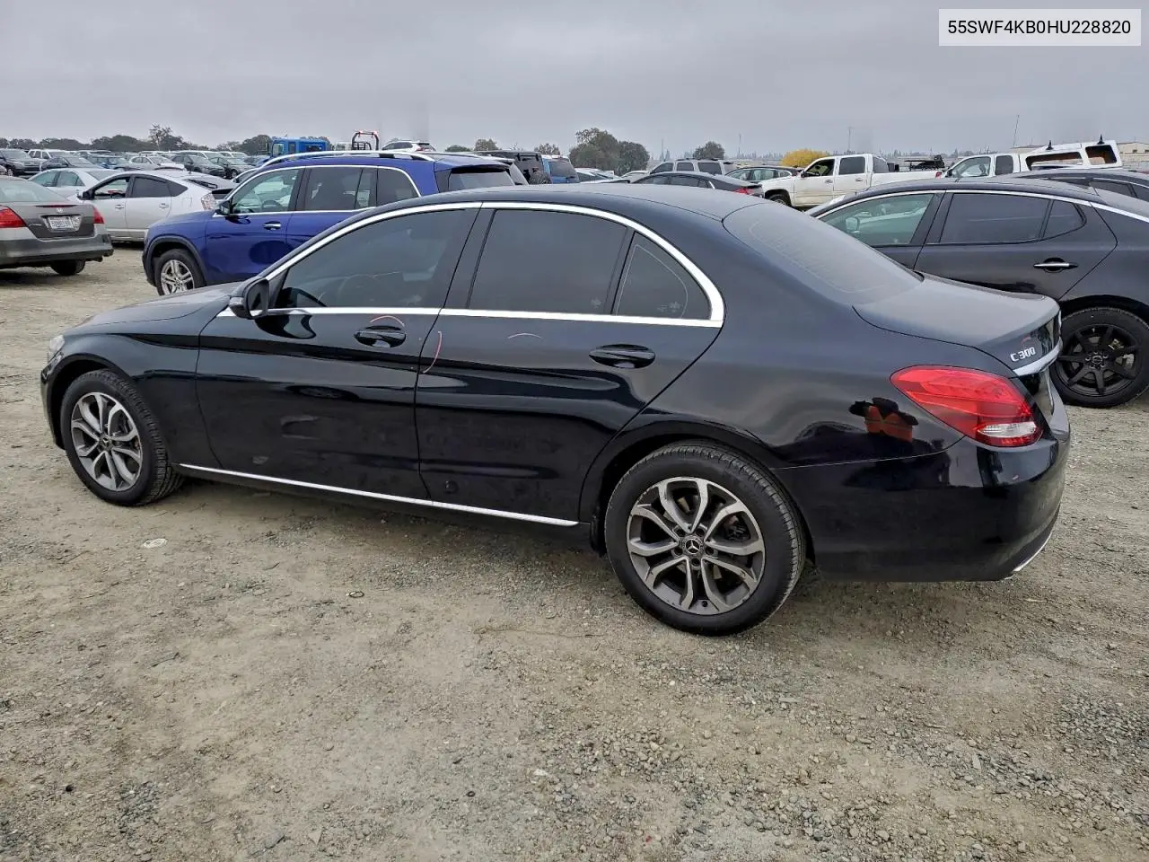 55SWF4KB0HU228820 2017 Mercedes-Benz C 300 4Matic