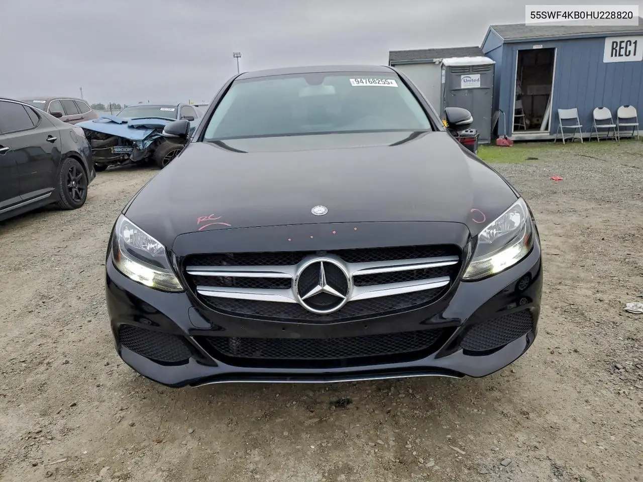 55SWF4KB0HU228820 2017 Mercedes-Benz C 300 4Matic