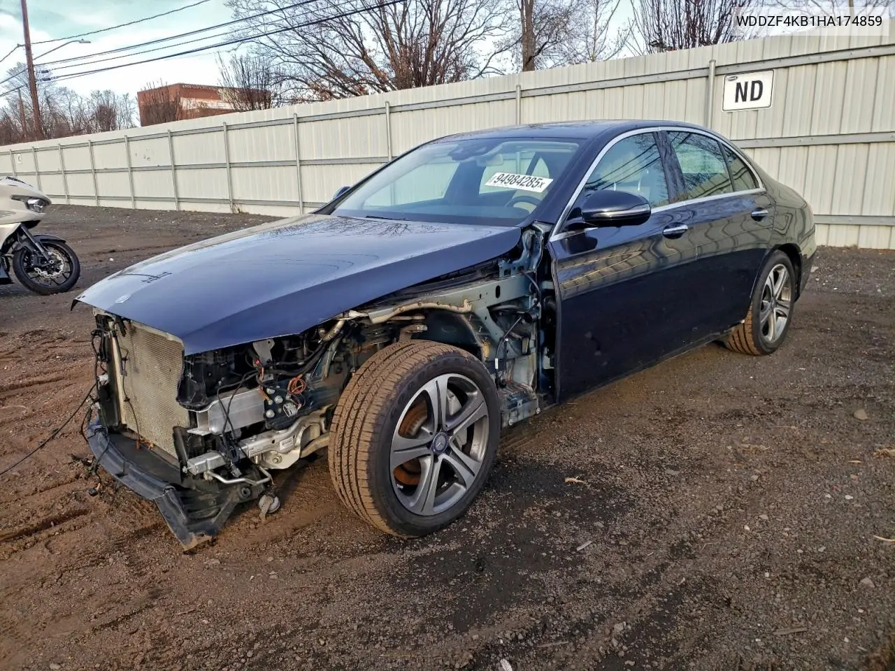 WDDZF4KB1HA174859 2017 Mercedes-Benz E 300 4Matic