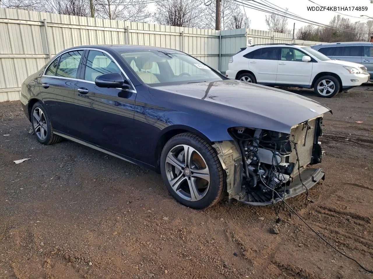 WDDZF4KB1HA174859 2017 Mercedes-Benz E 300 4Matic