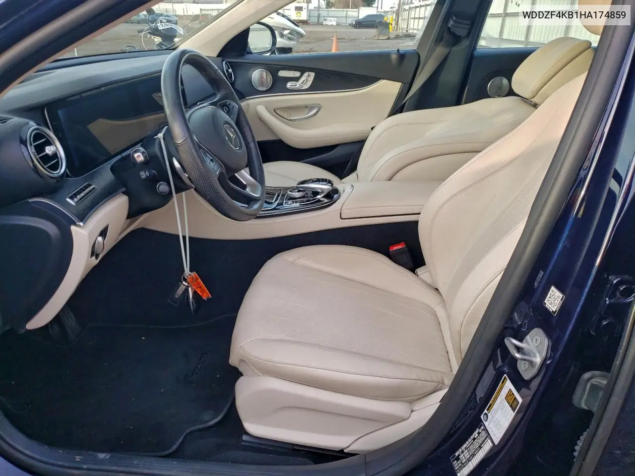 WDDZF4KB1HA174859 2017 Mercedes-Benz E 300 4Matic