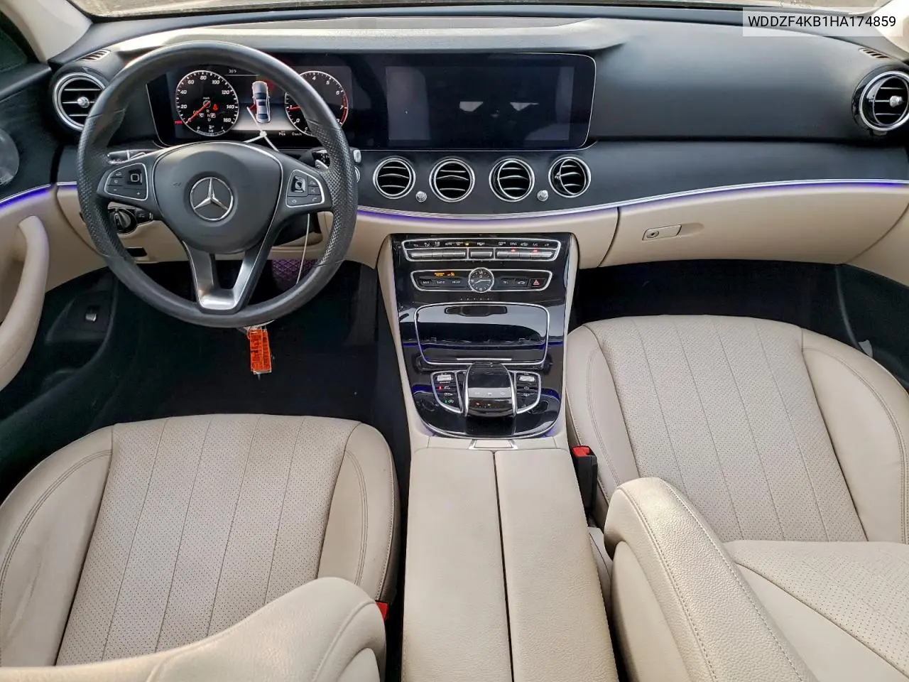 WDDZF4KB1HA174859 2017 Mercedes-Benz E 300 4Matic