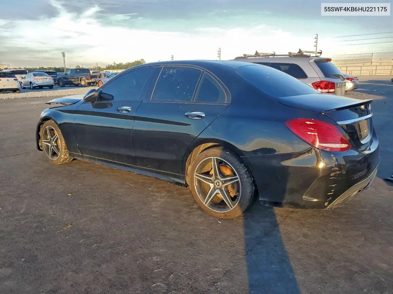 55SWF4KB6HU221175 2017 Mercedes-Benz C 300 4Matic