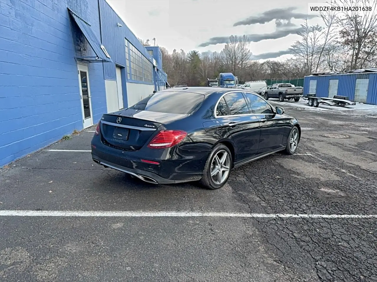 WDDZF4KB1HA201638 2017 Mercedes-Benz E 300 4Matic