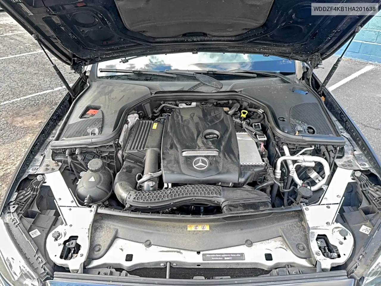 WDDZF4KB1HA201638 2017 Mercedes-Benz E 300 4Matic