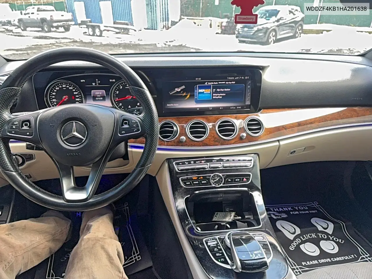 WDDZF4KB1HA201638 2017 Mercedes-Benz E 300 4Matic