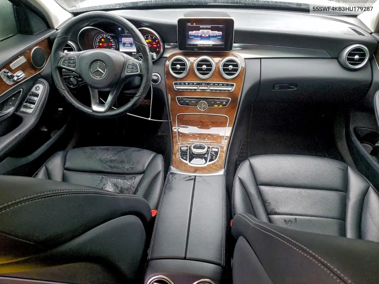 55SWF4KB3HU179287 2017 Mercedes-Benz C 300 4Matic