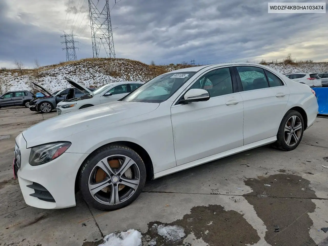 WDDZF4KB0HA103474 2017 Mercedes-Benz E 300 4Matic
