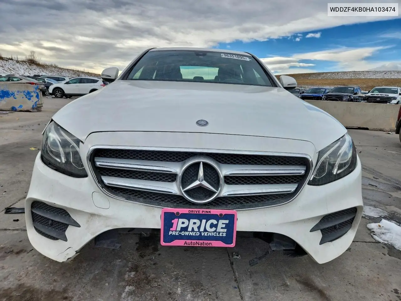 WDDZF4KB0HA103474 2017 Mercedes-Benz E 300 4Matic