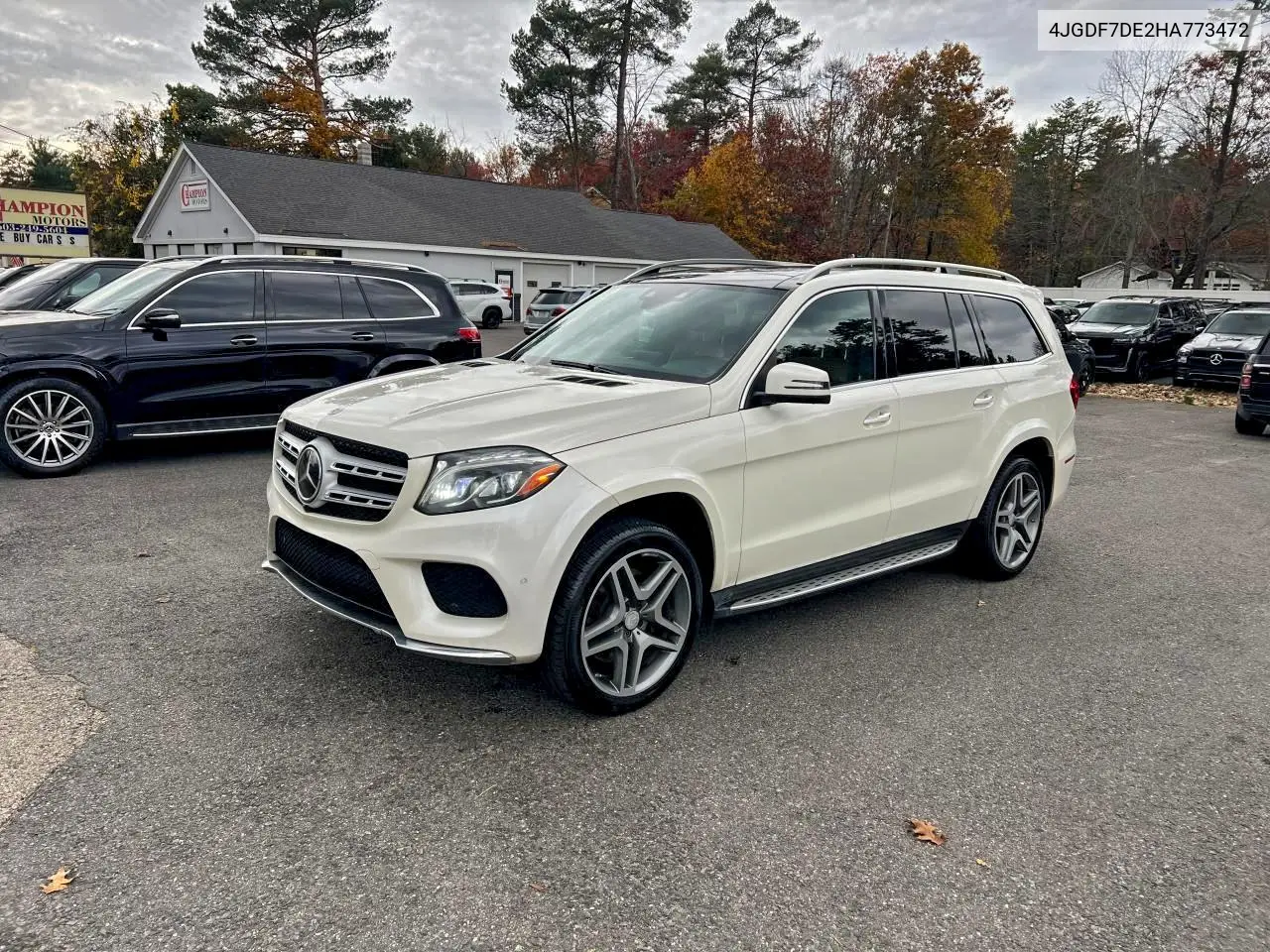 4JGDF7DE2HA773472 2017 Mercedes-Benz Gls 550 4Matic