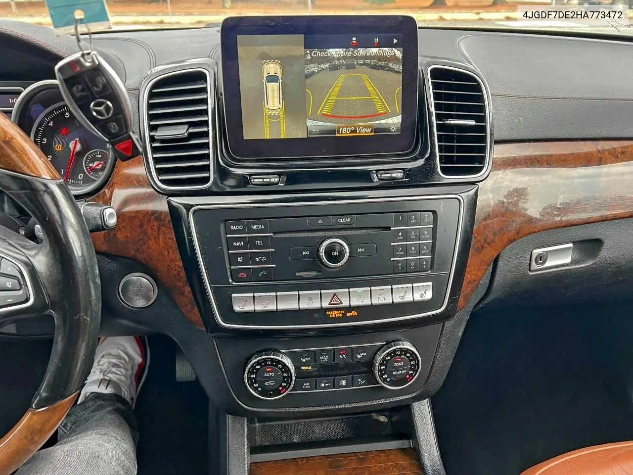 4JGDF7DE2HA773472 2017 Mercedes-Benz Gls 550 4Matic