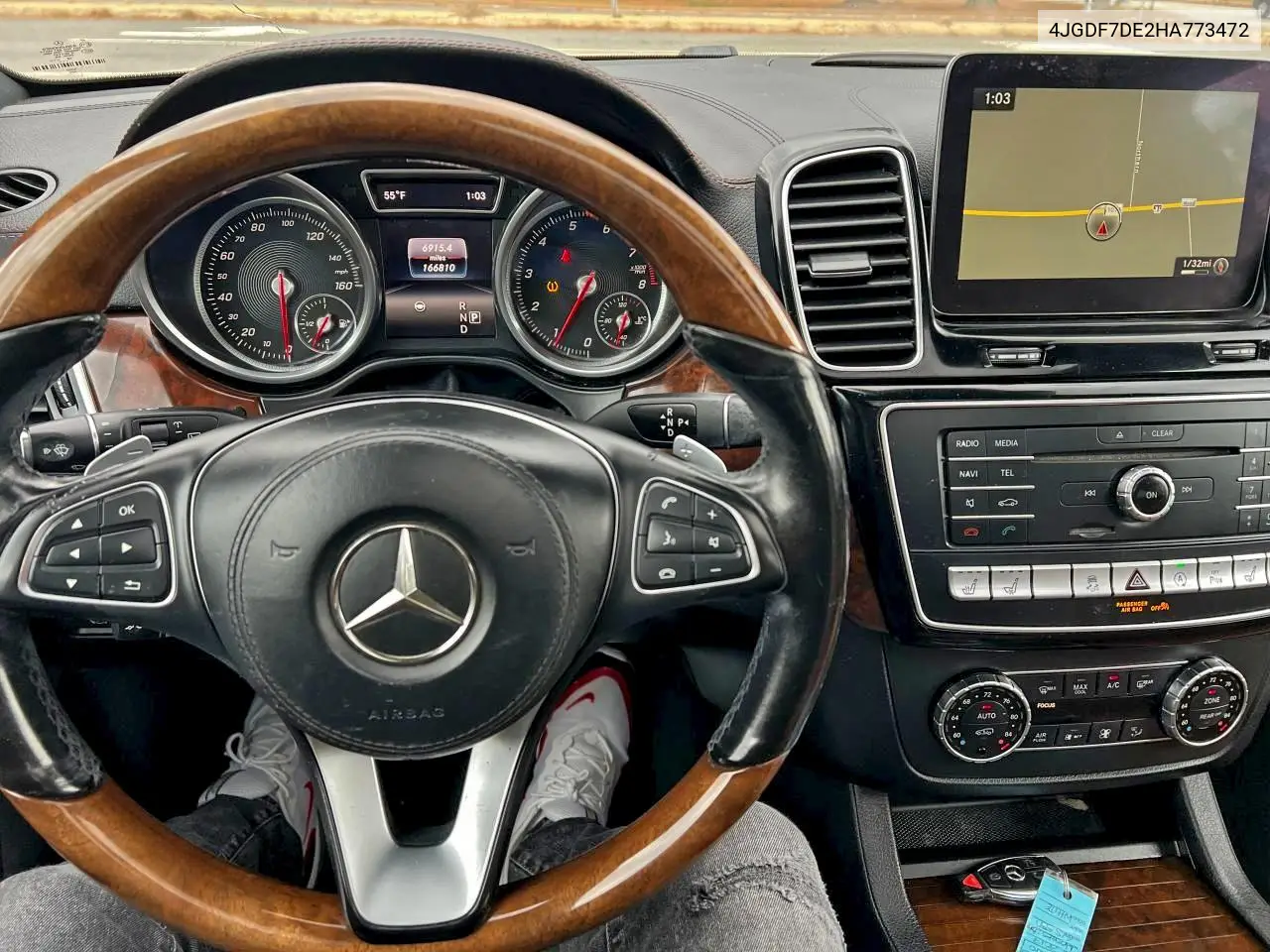 4JGDF7DE2HA773472 2017 Mercedes-Benz Gls 550 4Matic