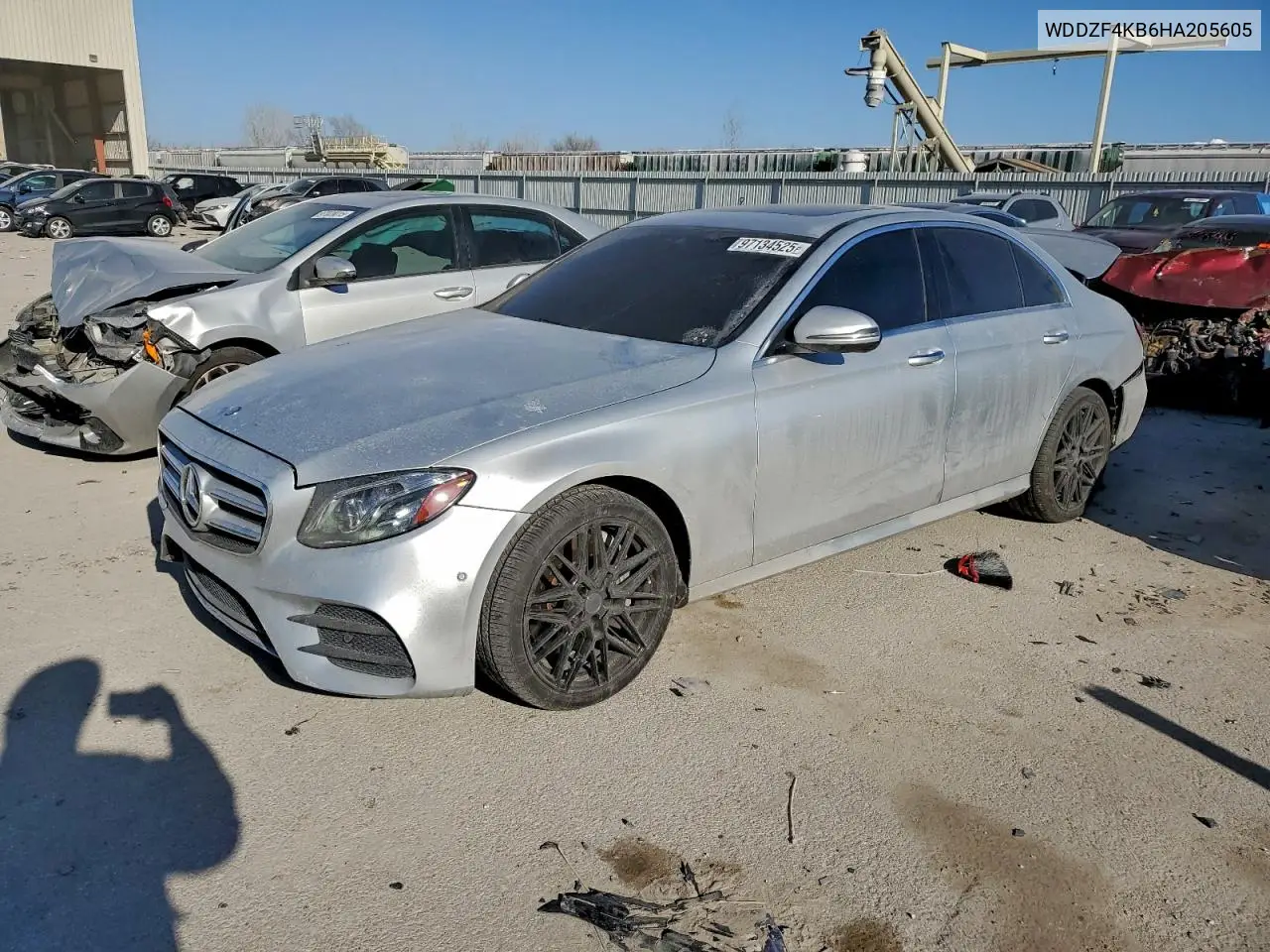 WDDZF4KB6HA205605 2017 Mercedes-Benz E 300 4Matic