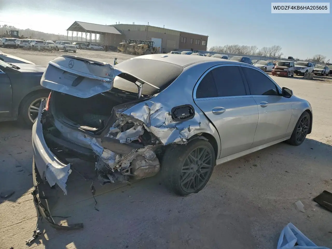 WDDZF4KB6HA205605 2017 Mercedes-Benz E 300 4Matic