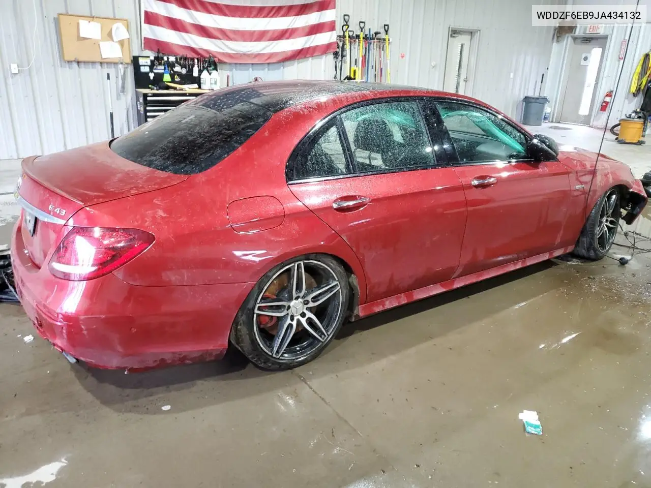 WDDZF6EB9JA434132 2018 Mercedes-Benz E 43 4Matic Amg