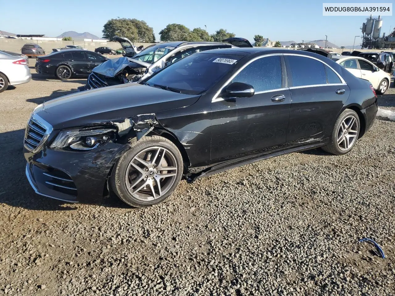 WDDUG8GB6JA391594 2018 Mercedes-Benz S 560 4Matic