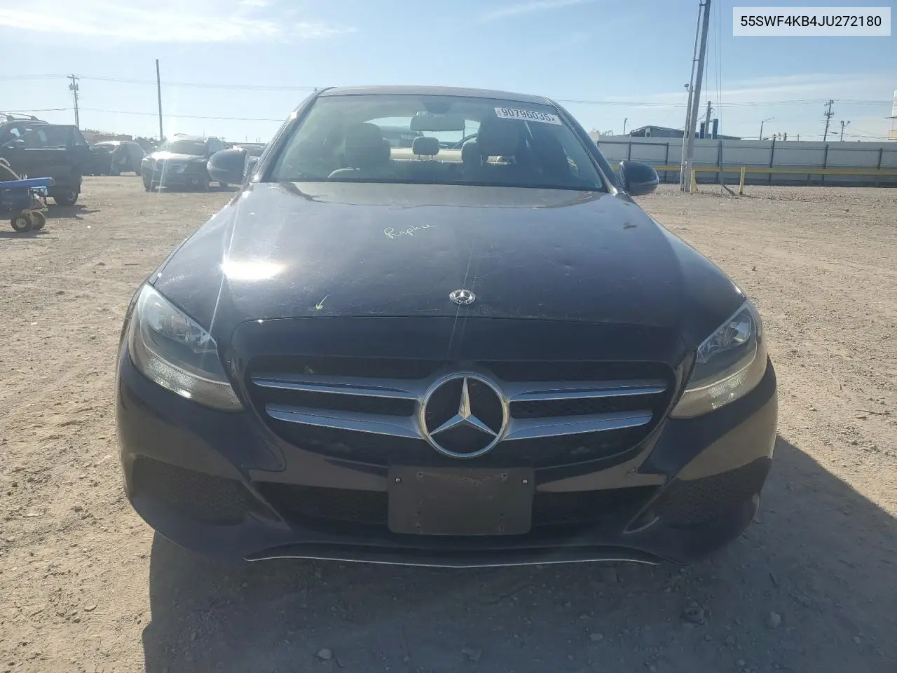 55SWF4KB4JU272180 2018 Mercedes-Benz C 300 4Matic