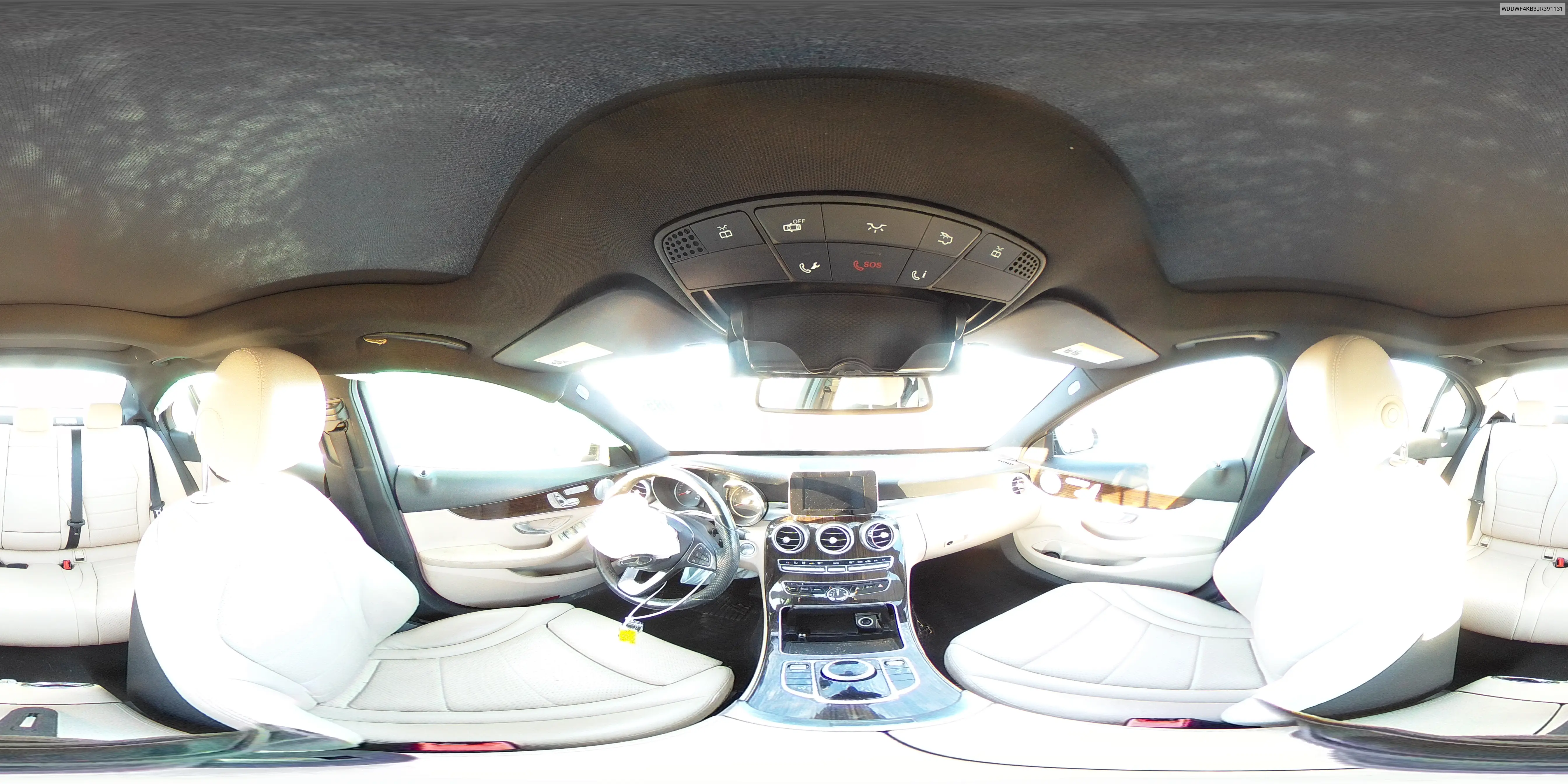WDDWF4KB3JR391131 2018 Mercedes-Benz C 300 4Matic