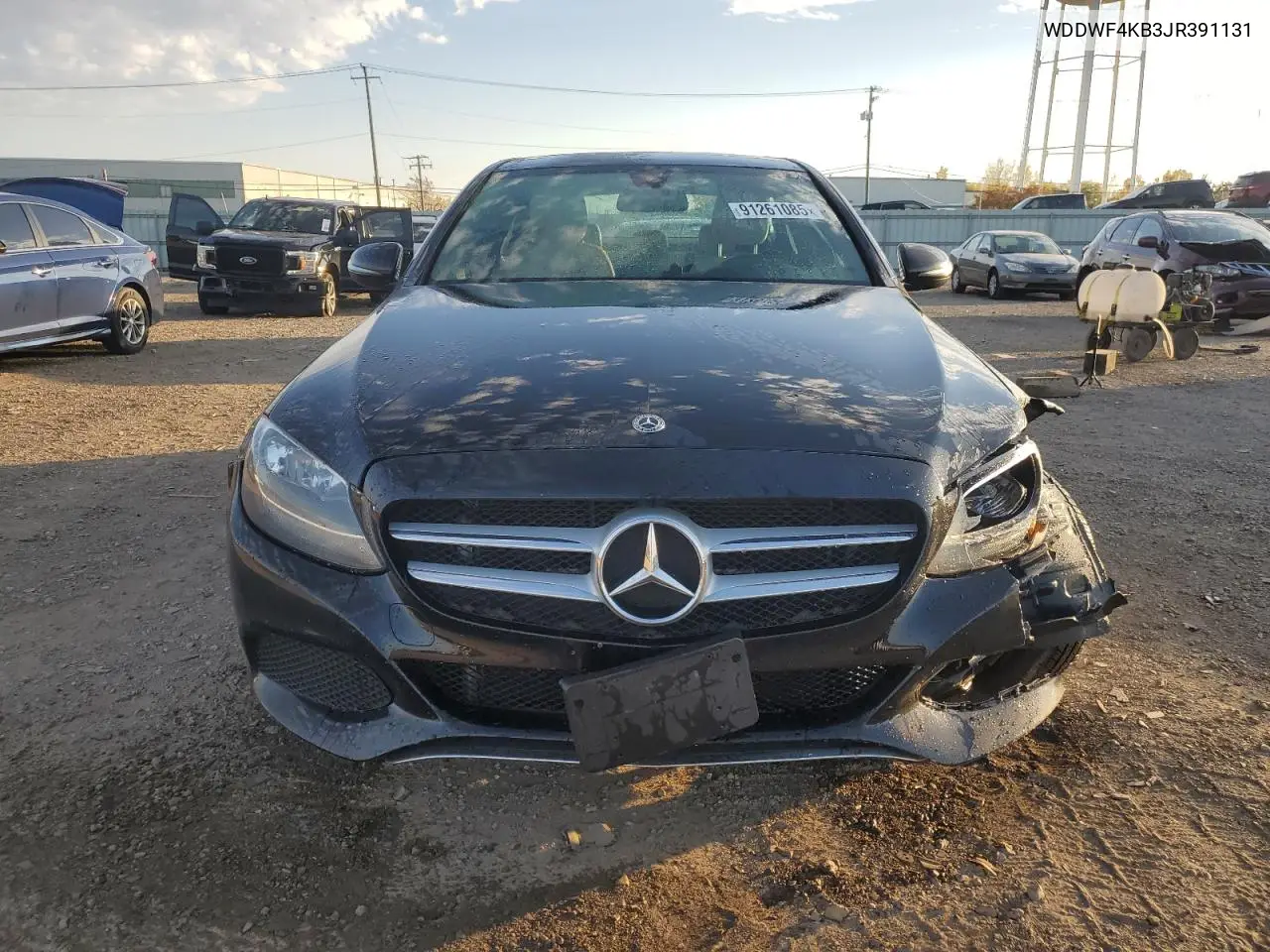 WDDWF4KB3JR391131 2018 Mercedes-Benz C 300 4Matic