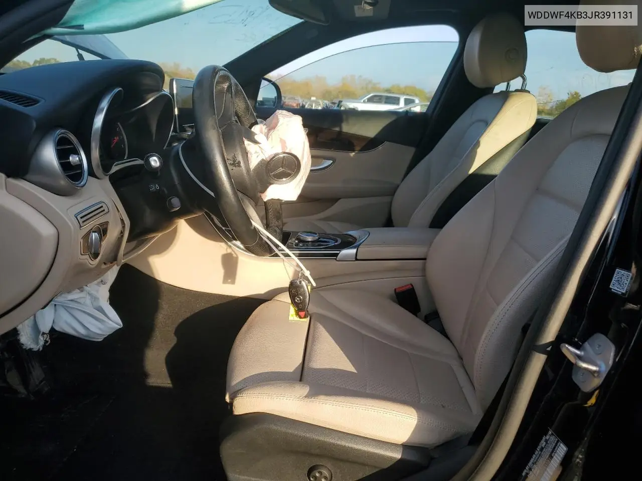 WDDWF4KB3JR391131 2018 Mercedes-Benz C 300 4Matic