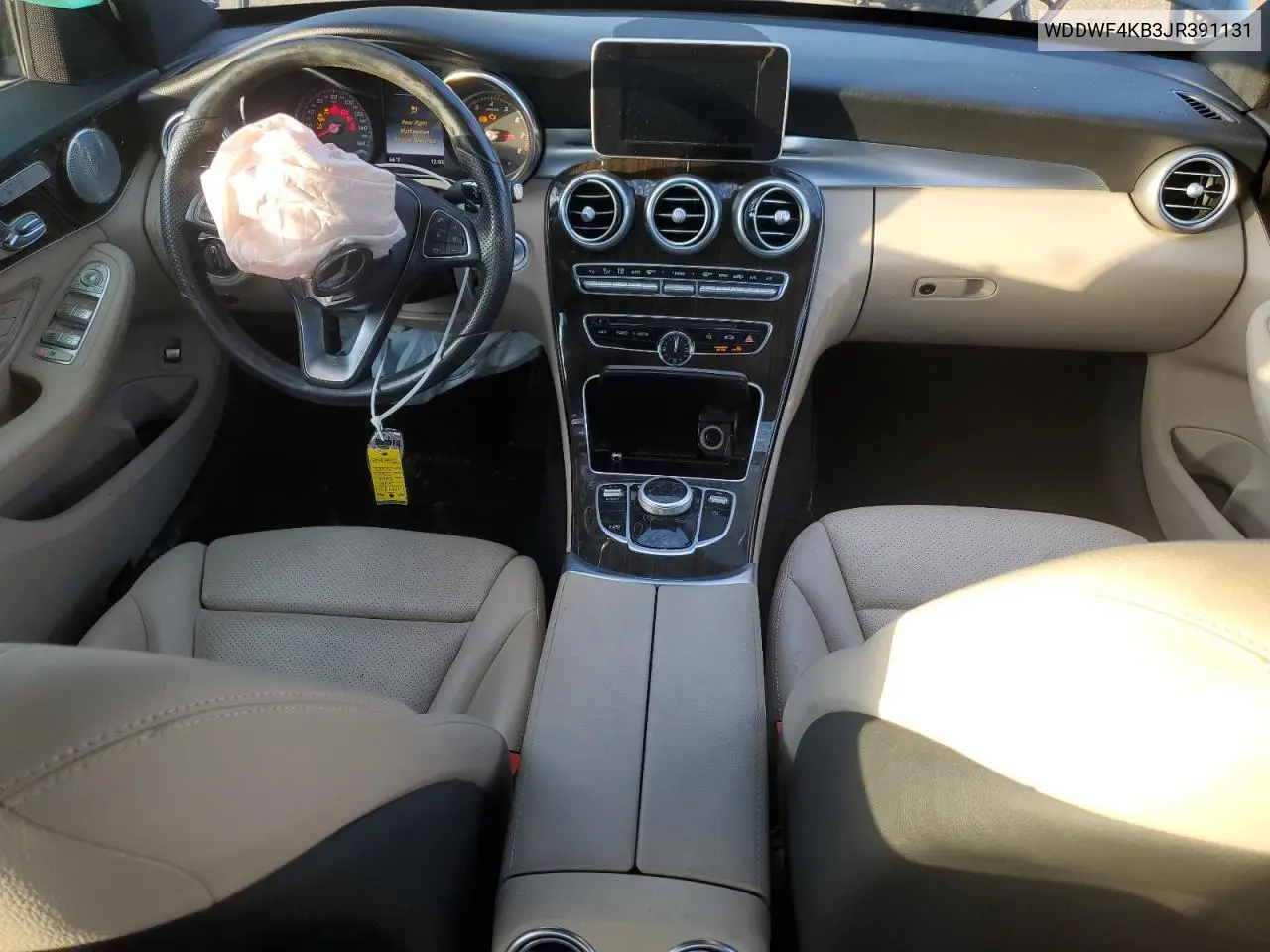 WDDWF4KB3JR391131 2018 Mercedes-Benz C 300 4Matic