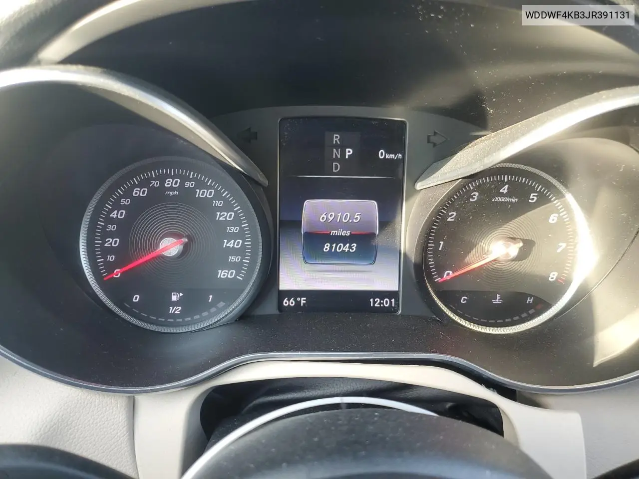 WDDWF4KB3JR391131 2018 Mercedes-Benz C 300 4Matic