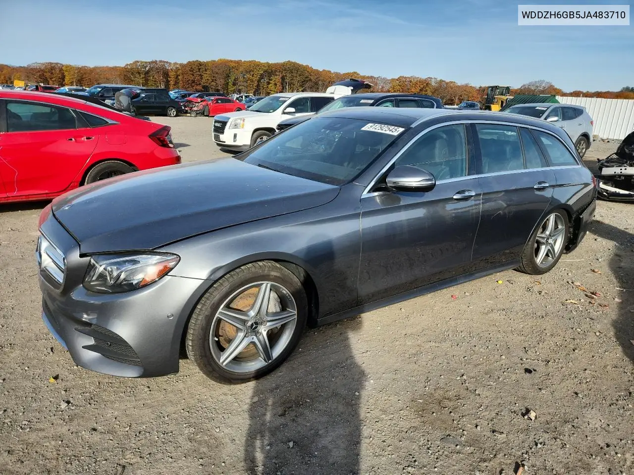 WDDZH6GB5JA483710 2018 Mercedes-Benz E 400 4Matic