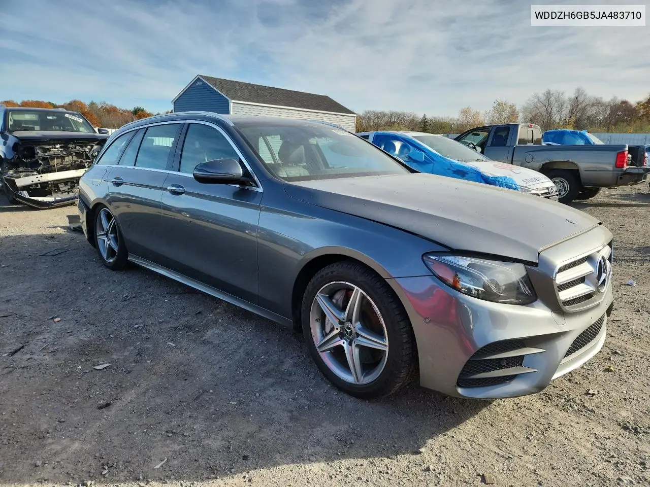WDDZH6GB5JA483710 2018 Mercedes-Benz E 400 4Matic