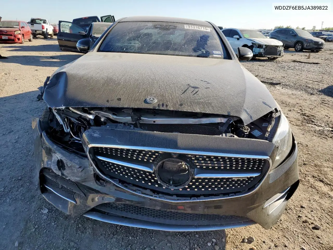 WDDZF6EB5JA389822 2018 Mercedes-Benz E 43 4Matic Amg