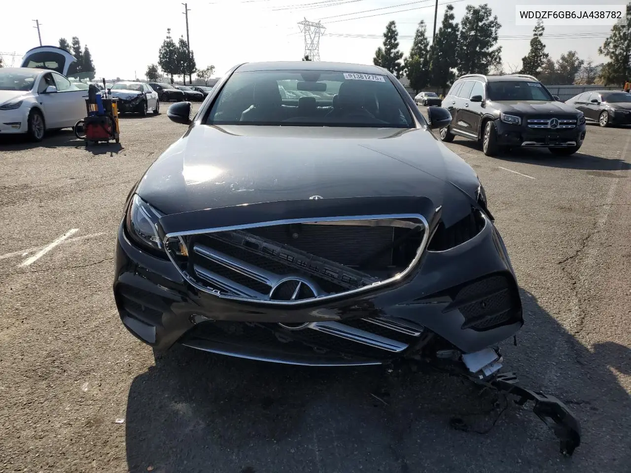WDDZF6GB6JA438782 2018 Mercedes-Benz E 400 4Matic