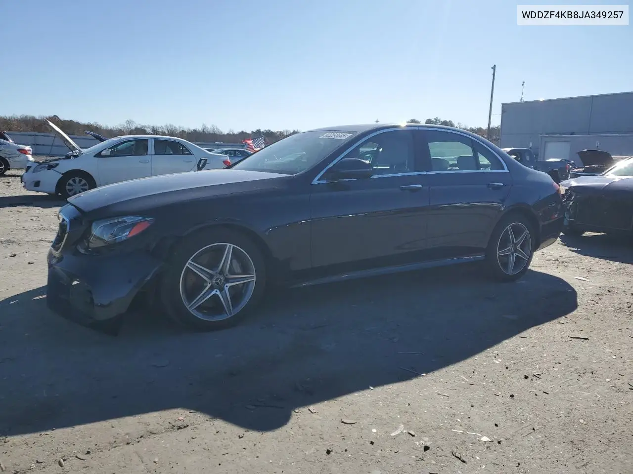 WDDZF4KB8JA349257 2018 Mercedes-Benz E 300 4Matic