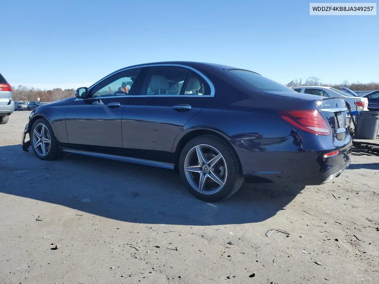 WDDZF4KB8JA349257 2018 Mercedes-Benz E 300 4Matic