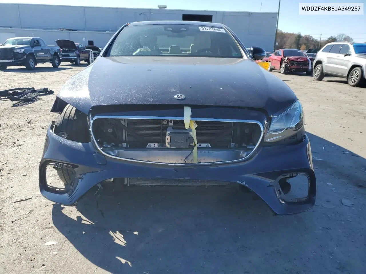 WDDZF4KB8JA349257 2018 Mercedes-Benz E 300 4Matic