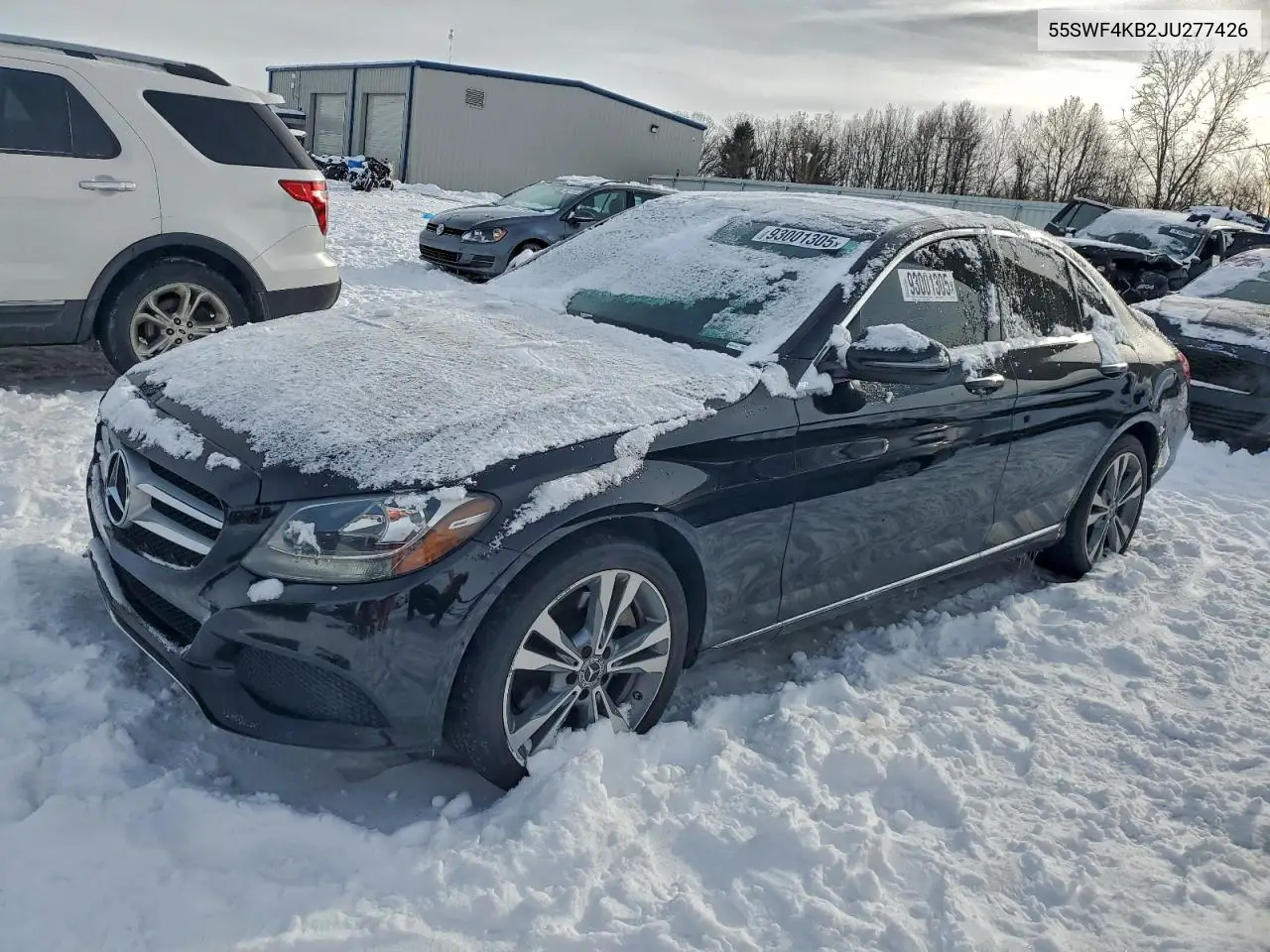 55SWF4KB2JU277426 2018 Mercedes-Benz C 300 4Matic