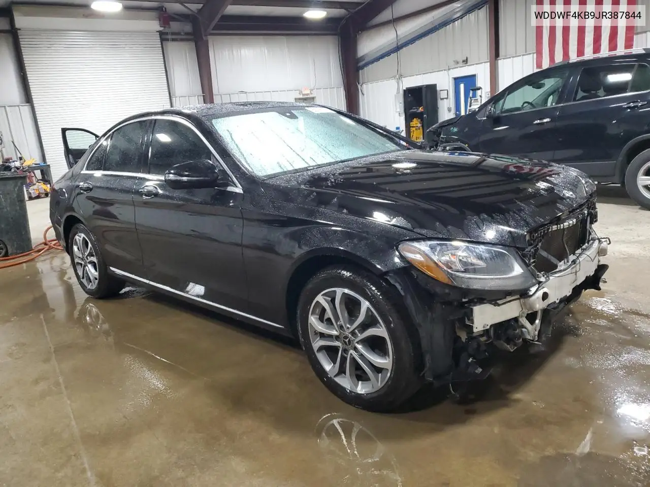 WDDWF4KB9JR387844 2018 Mercedes-Benz C 300 4Matic
