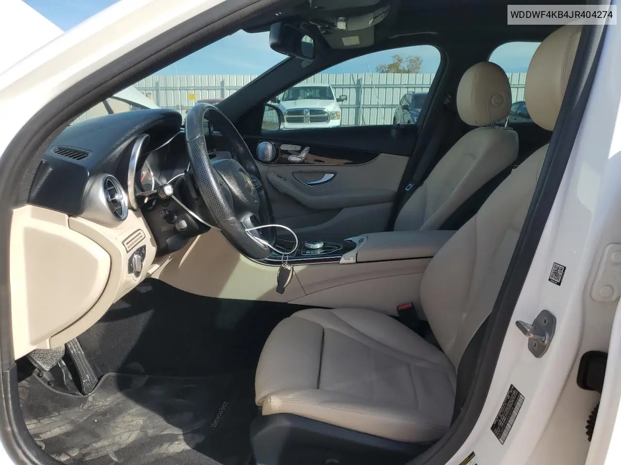 WDDWF4KB4JR404274 2018 Mercedes-Benz C 300 4Matic