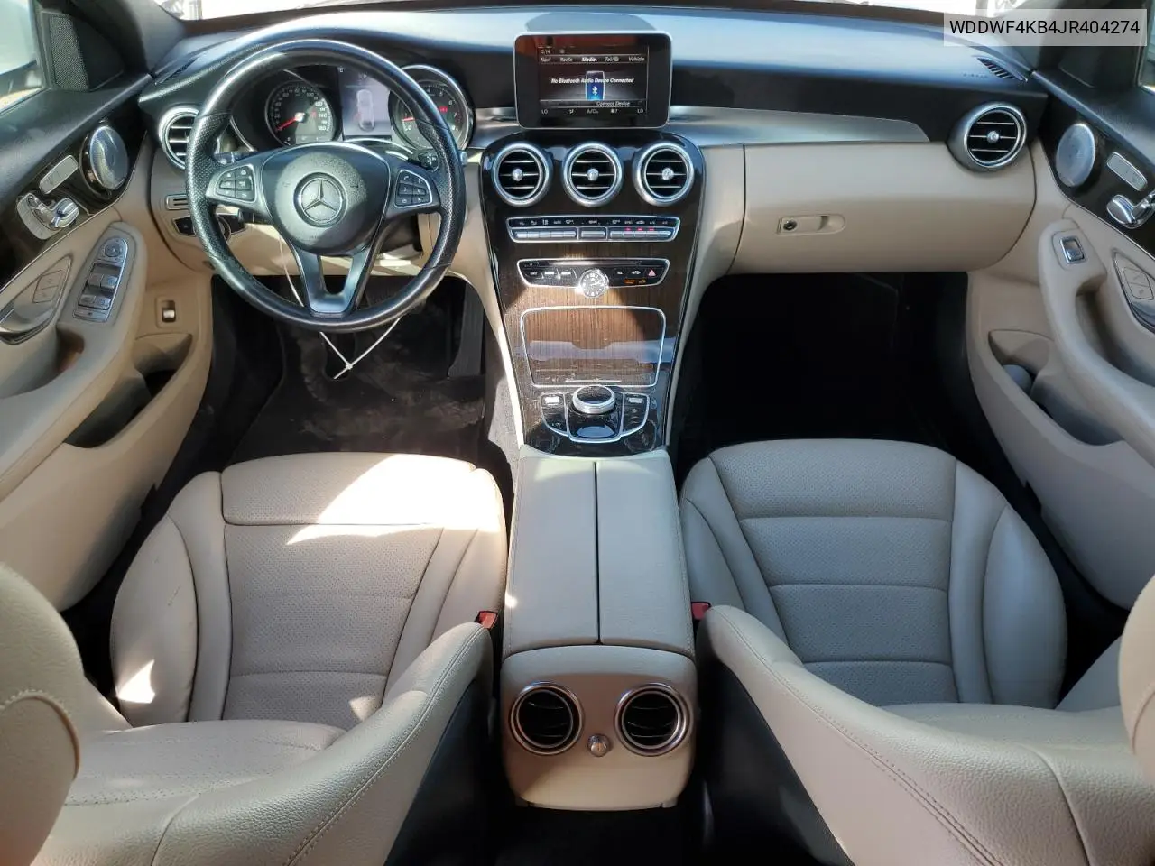 WDDWF4KB4JR404274 2018 Mercedes-Benz C 300 4Matic