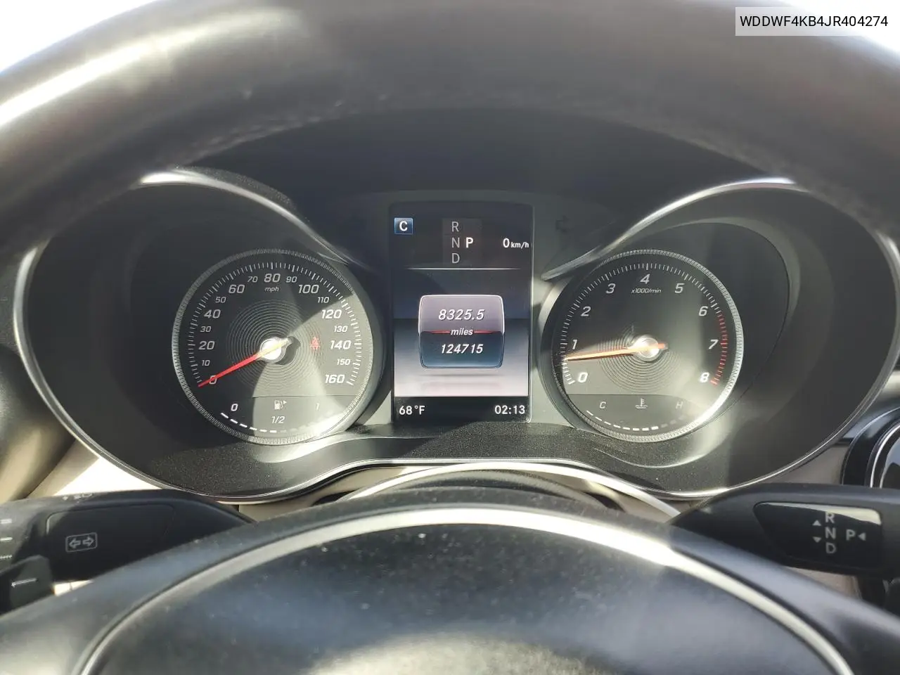 WDDWF4KB4JR404274 2018 Mercedes-Benz C 300 4Matic