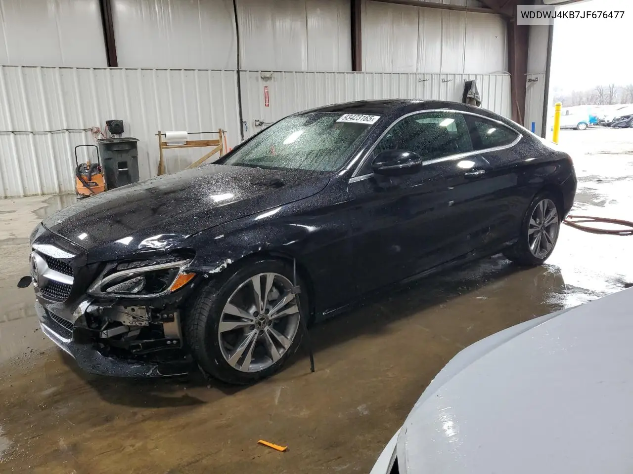 WDDWJ4KB7JF676477 2018 Mercedes-Benz C 300 4Matic