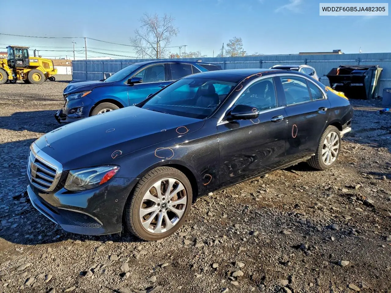 WDDZF6GB5JA482305 2018 Mercedes-Benz E 400 4Matic