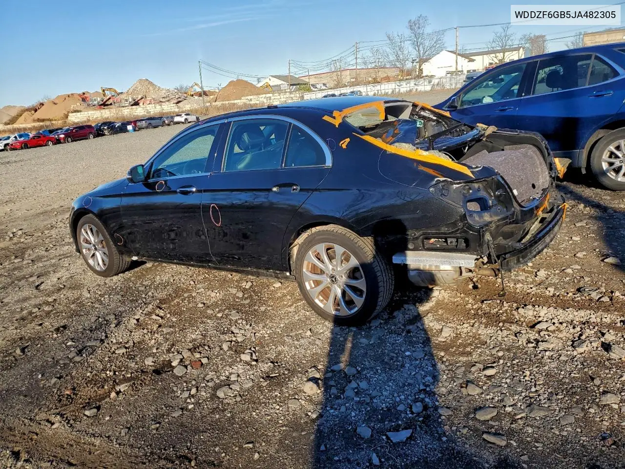 WDDZF6GB5JA482305 2018 Mercedes-Benz E 400 4Matic