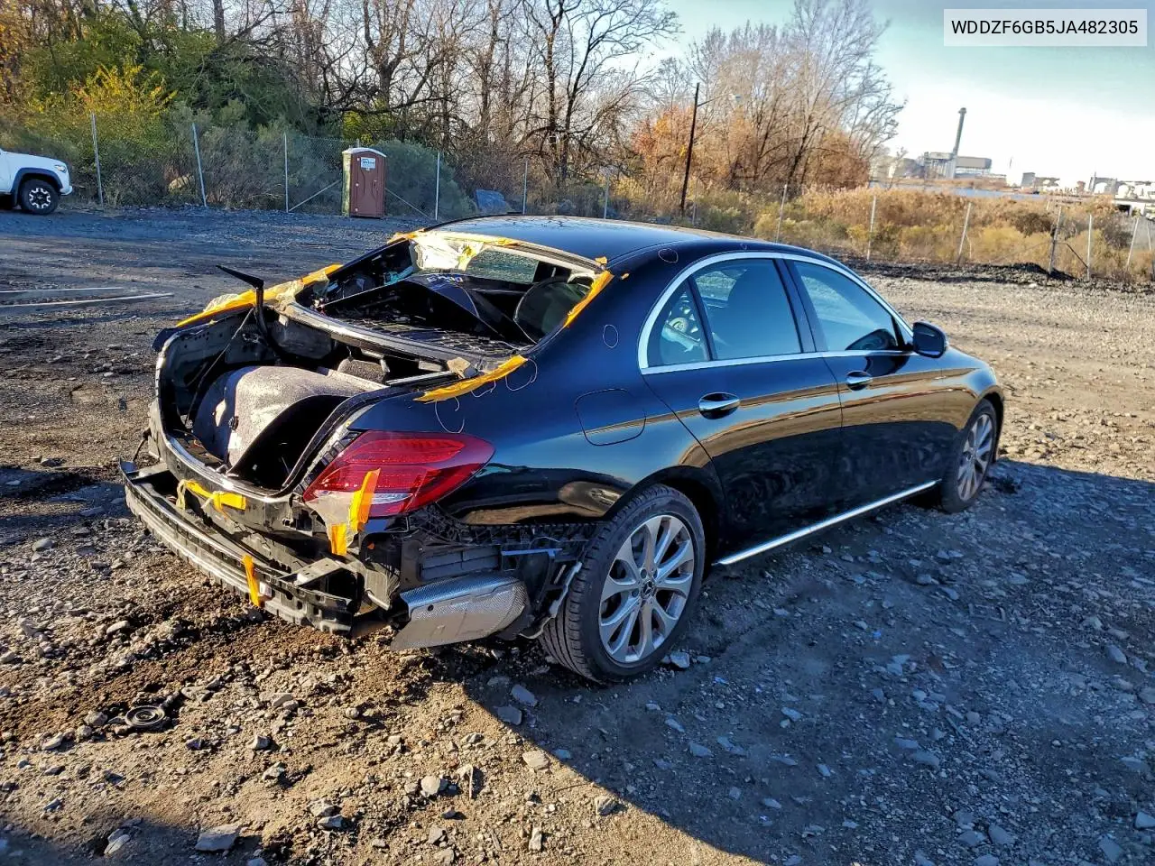WDDZF6GB5JA482305 2018 Mercedes-Benz E 400 4Matic