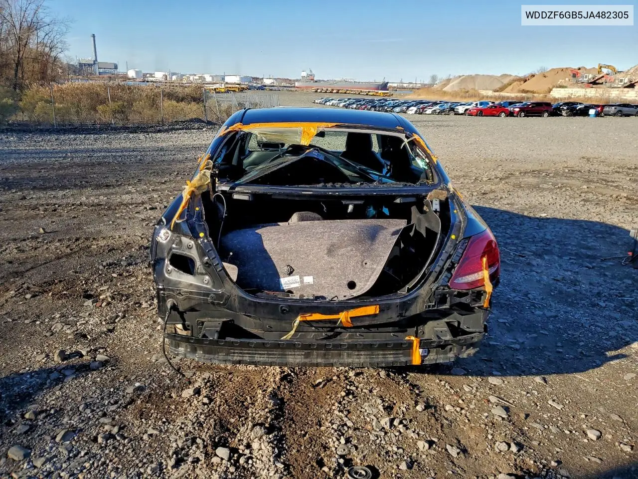 WDDZF6GB5JA482305 2018 Mercedes-Benz E 400 4Matic