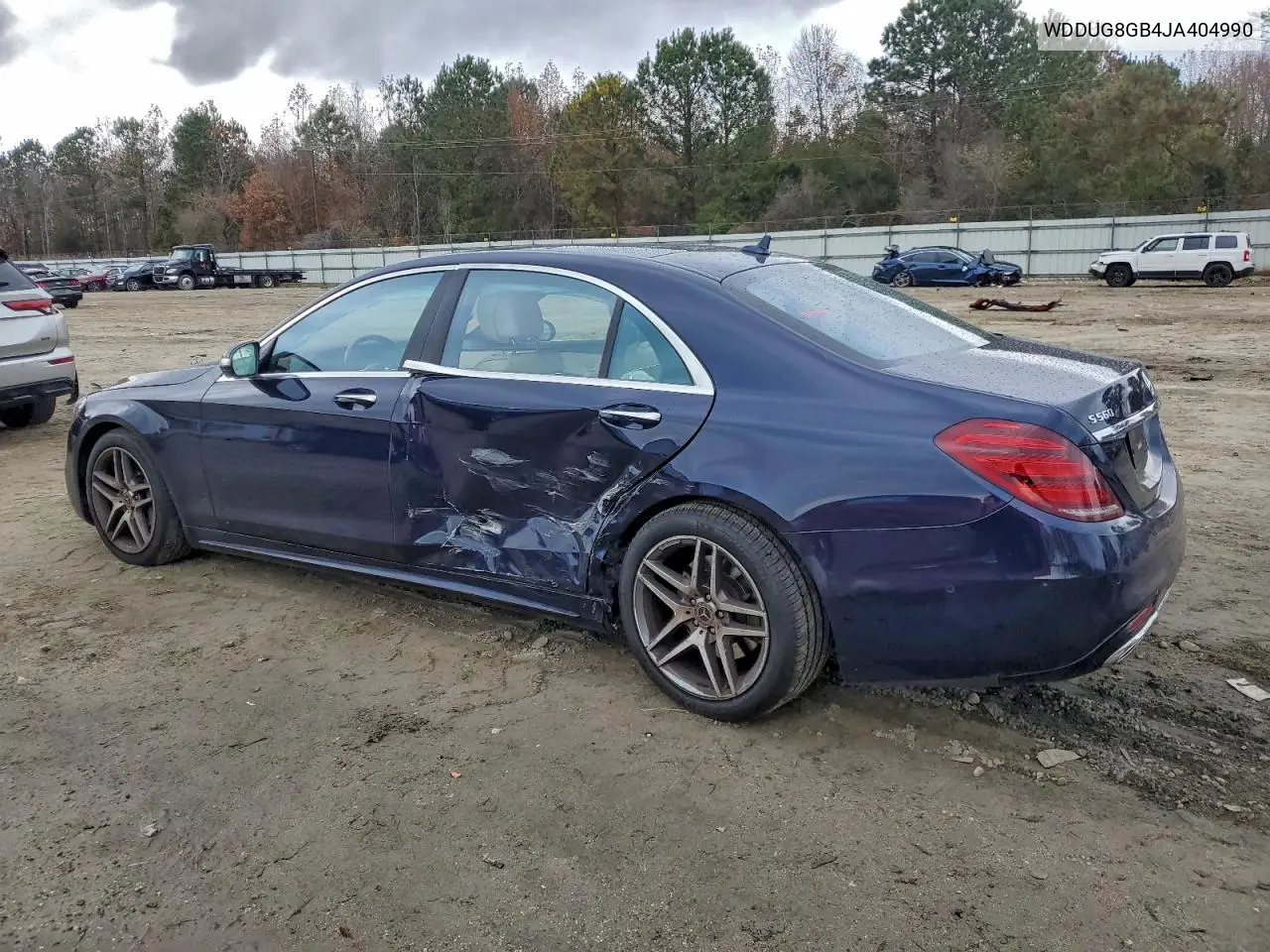 WDDUG8GB4JA404990 2018 Mercedes-Benz S 560 4Matic