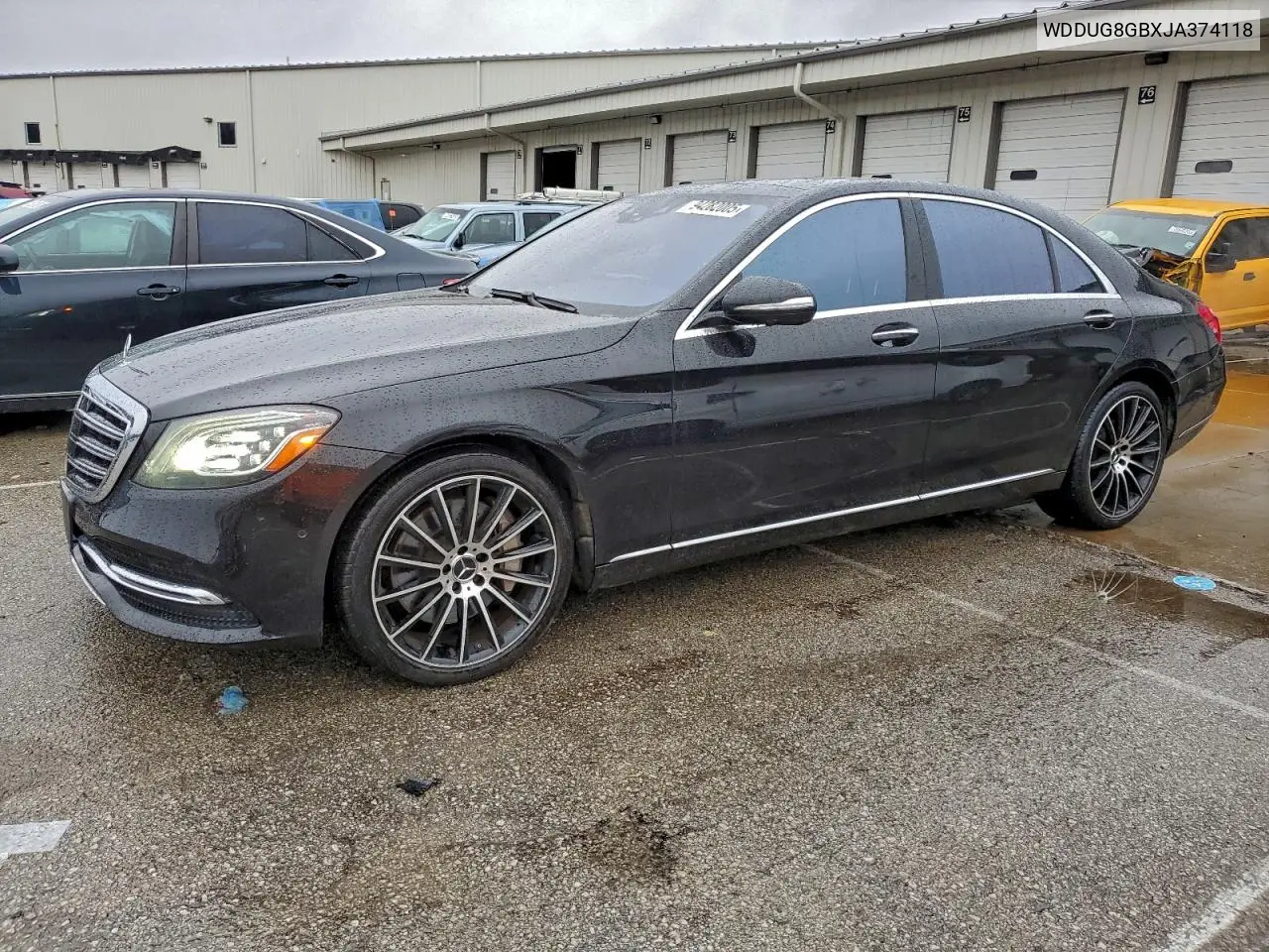 WDDUG8GBXJA374118 2018 Mercedes-Benz S 560 4Matic