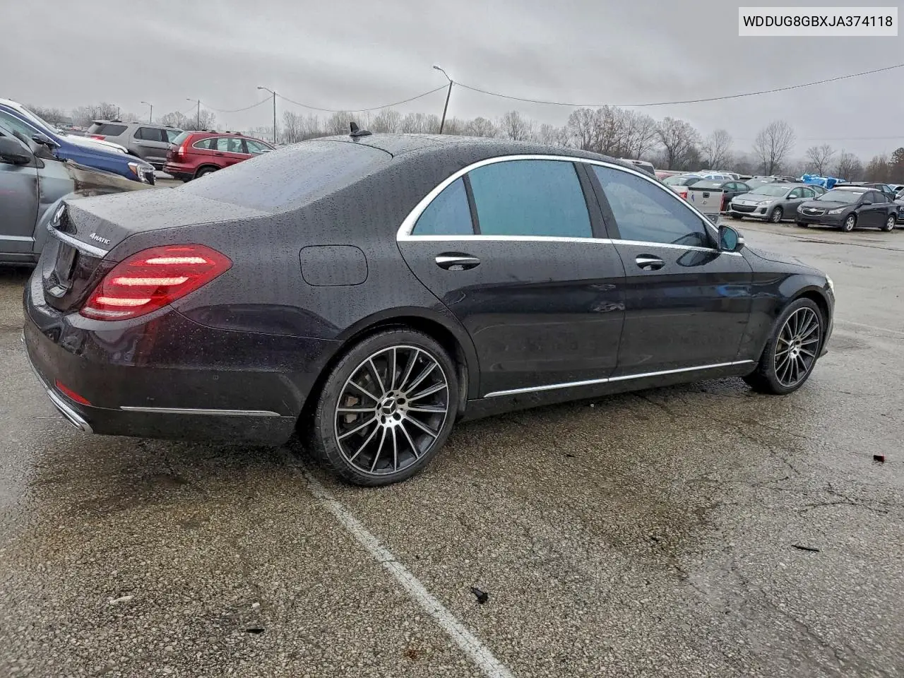 WDDUG8GBXJA374118 2018 Mercedes-Benz S 560 4Matic